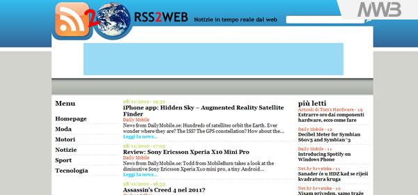 RSS2WEB