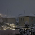 Balcone innevato due