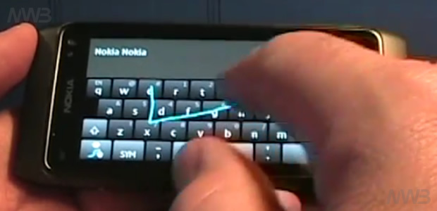 Nokia N8 e scrittura Swype