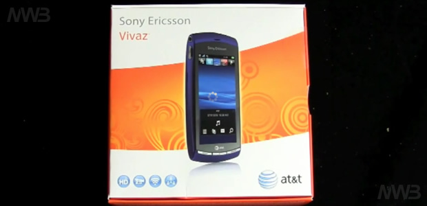 Sony Ericsson Vivaz Unboxing