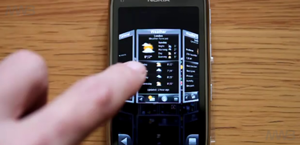 SPB Mobile Shell su Nokia C7