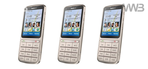 Nokia C3 contenuto della scatola