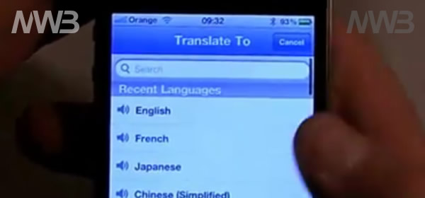 Google translate per iPhone e iPad