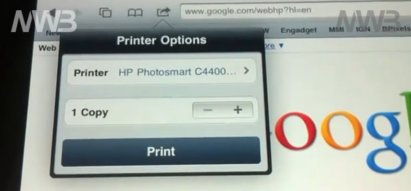 Stampare con iPhone 4 e Ipad configuriamo in meno di un minuto