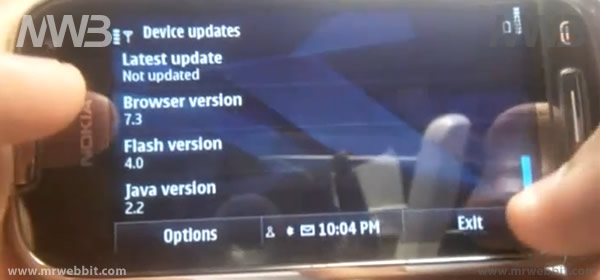 Aggiornamenti firmware symbian 3 di Nokia