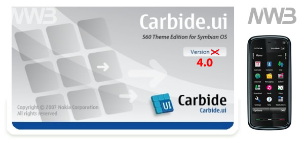 realizzaimo inostri temi di nokia n8 con  carbide.ui