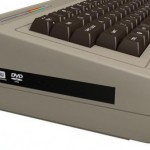 Visione laterale del nuovo commodore 64 e Cd-Rom integrato