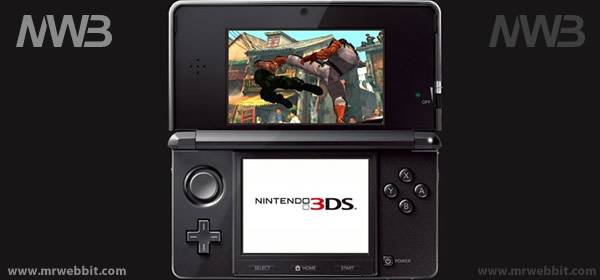 nintendo 3ds consolle in 3d