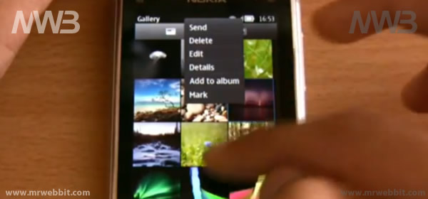 maschere per gestire le immagini con nokia n8