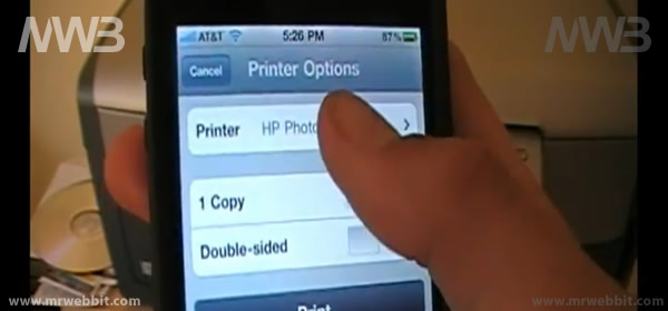 procedura passo passo per stampare da iphone e ipad