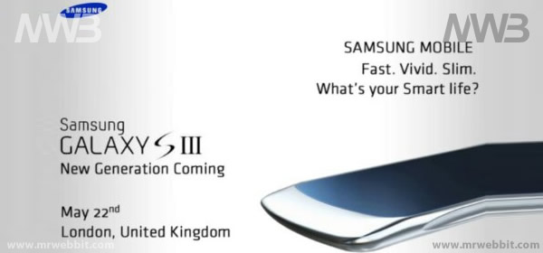 samsung galaxy s3 le immagini rubate e la data segreta di presentzione