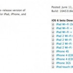 apple rilascia la verisone beta di ios 6 da scaricare gratuitamente