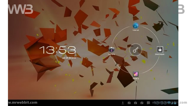 Motorola Xoom 3G download aggiornamento android ICS homescreen