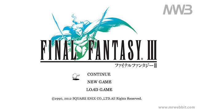 final fantasy 3 per android disponibile per il download su google play