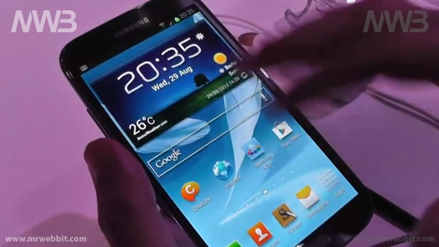 anteprima samsung galaxy note2 presentato IFA 2012