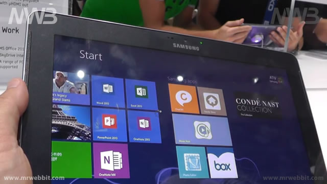 Anteprima Samsung ATIV Tab 10.1 con Windows 8 presentato IFA 2012