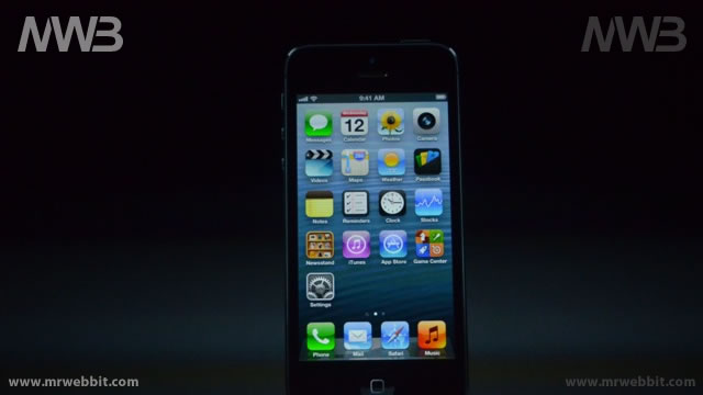 la prima immagine di iphone 5 ufficiale