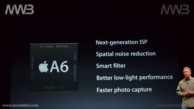 processore a6 di iphone 5 per foto migliori