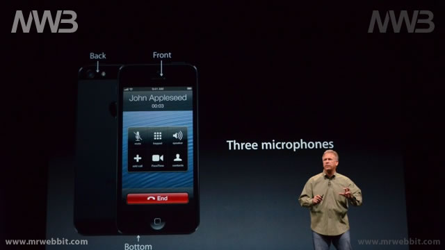 tre microfoni per iphone 5