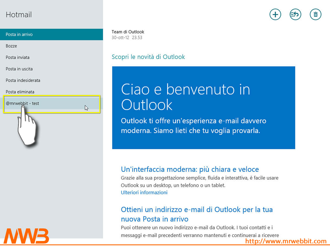 Scaricare la posta con protocollo POP3 e Windows 8