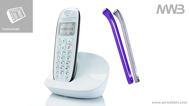 Sagemcom Dect D270 cordless con cover intercambiabili