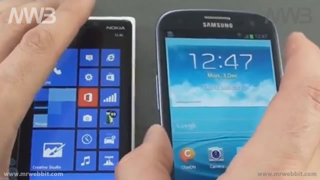 Tutte le differenze fra Nokia Lumia 920 e Samsung Galaxy S III