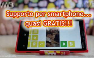 costruire un supporto per smartphone nokia lumia920 galaxy nexus o iphone