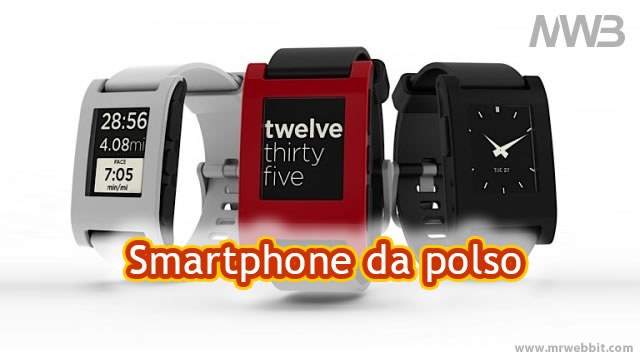 smartphone da polso sincronizzabile con ios iphone e android