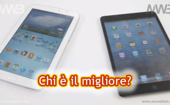 Meglio Samsung Galaxy Note 8.0 oppure Apple iPad mini