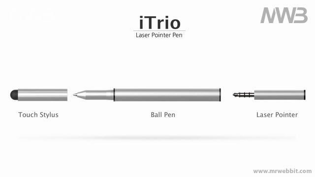 penna 3 in 1 laser per smartphone android e apple iphone e ipad