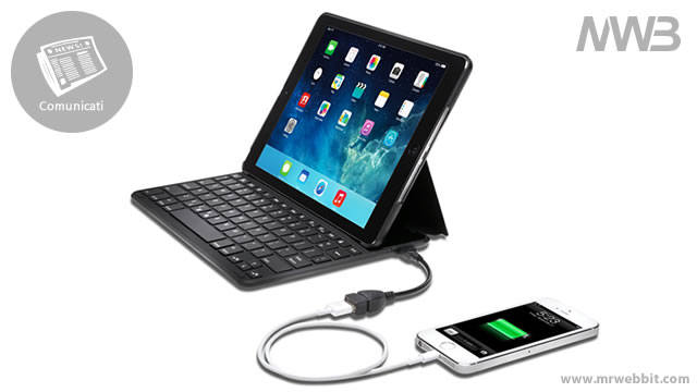 cover e tastiera per trasformare ipad in un notebook protetto usb