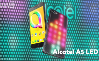 alcatel A5 LED smartphone con led luminosi